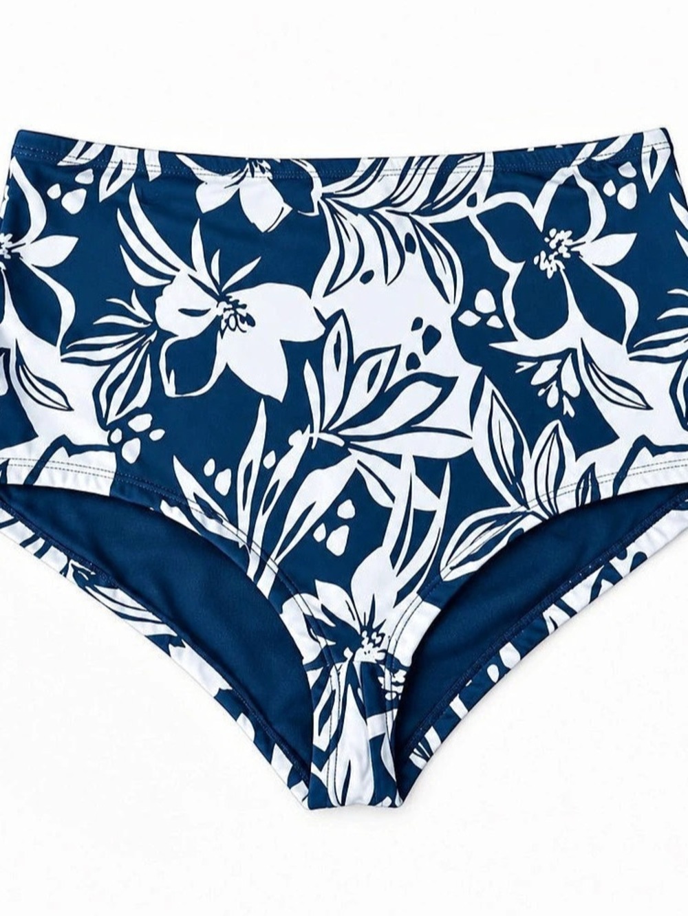 Roxy Optic Nature Full Bikini Bottoms Blue & White XL